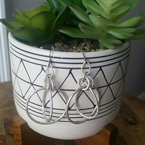 Lucky Brand silver earrings